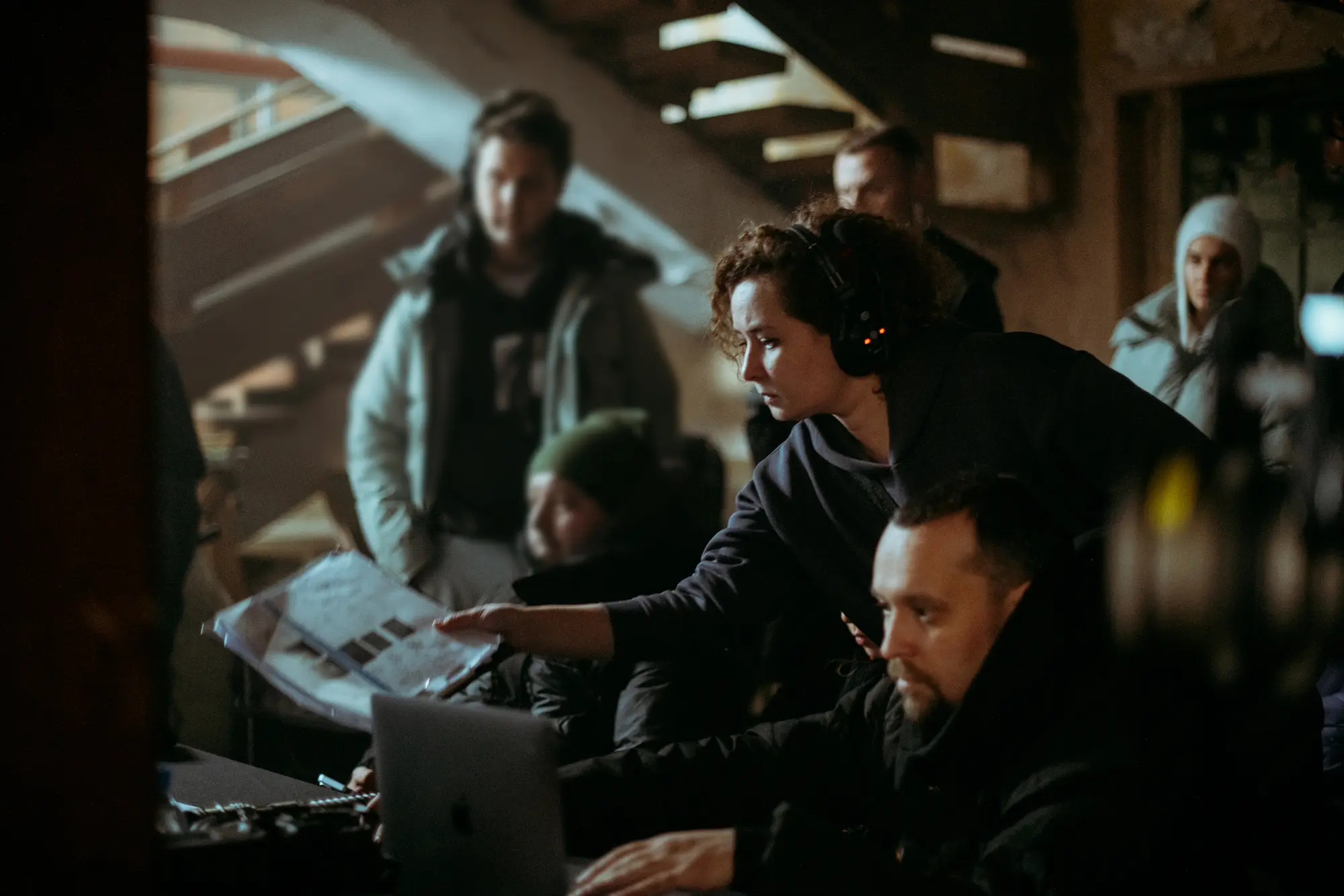 Producción de comercial de TV